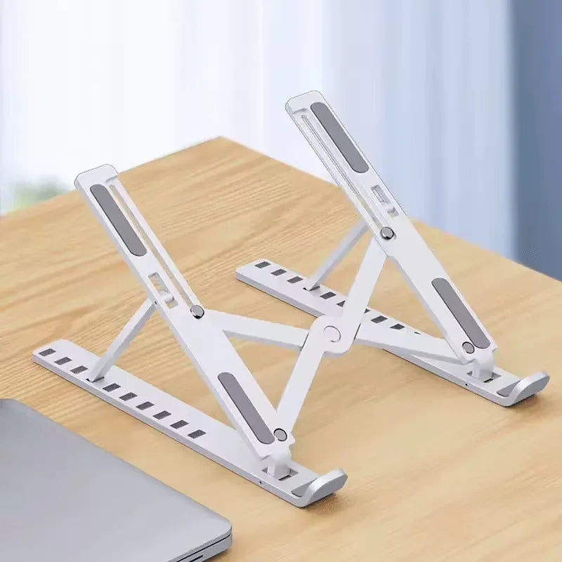 Support pliable ergonomique pour ordinateur portable et tablette