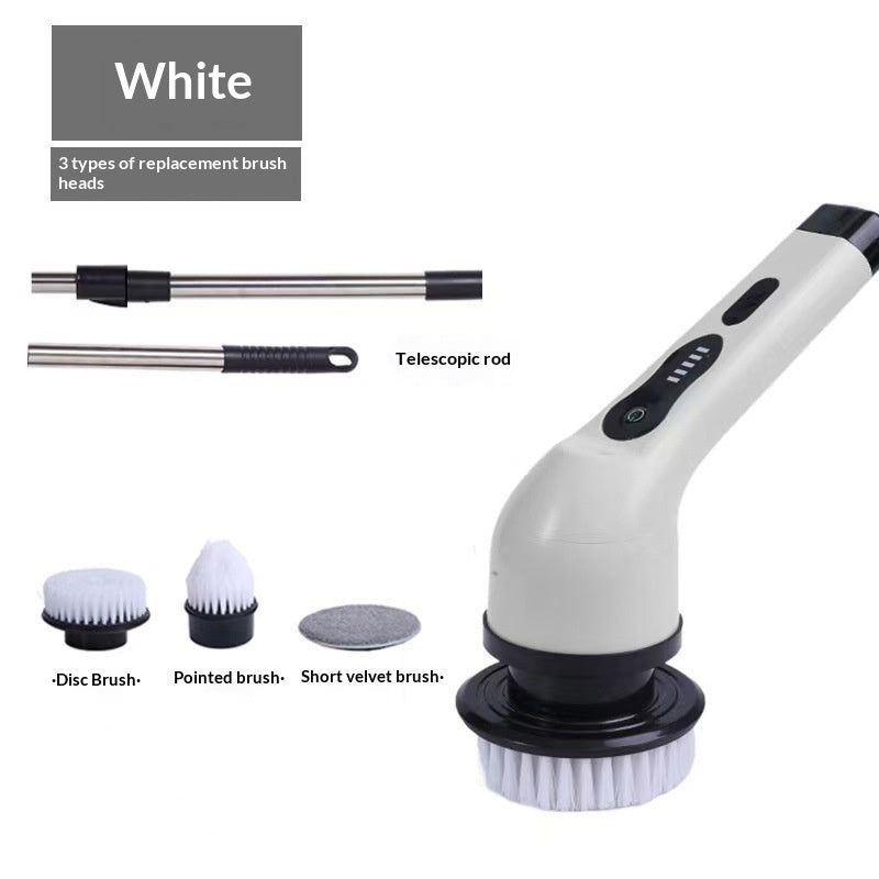 Household Kitchen And Bathroom Electric Multi-Function Cleaning Brush