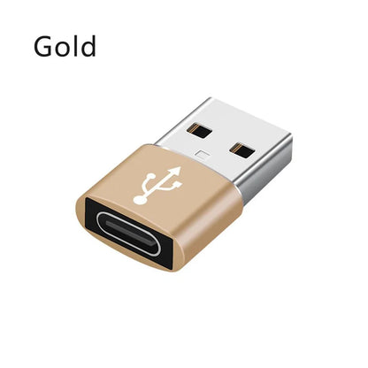 USB-A to USB-C 3.1 OTG Adapter – Fast Charging and Data Transfer
