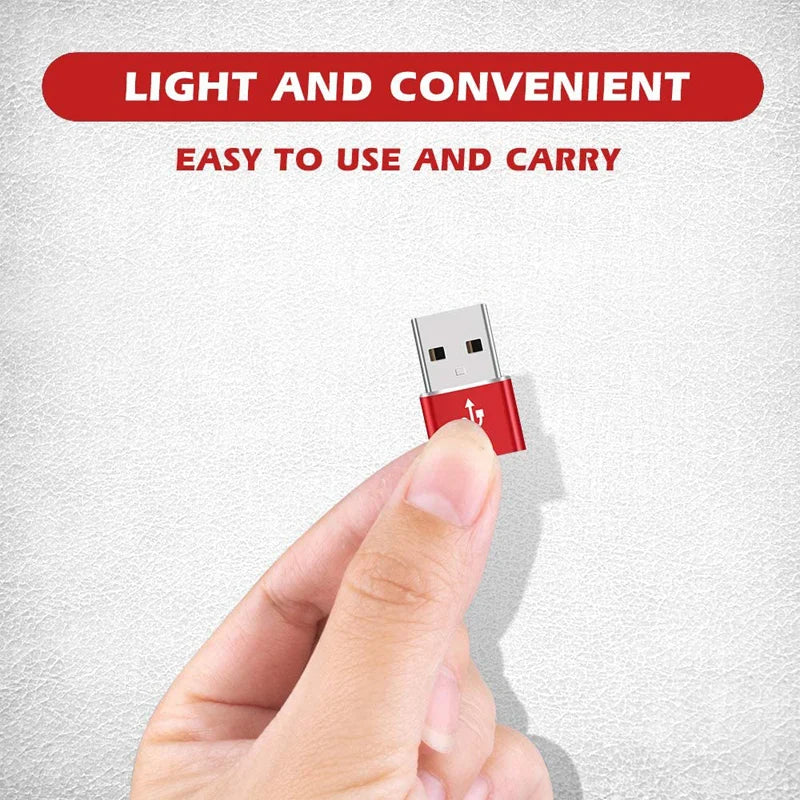 USB-A to USB-C 3.1 OTG Adapter – Fast Charging and Data Transfer