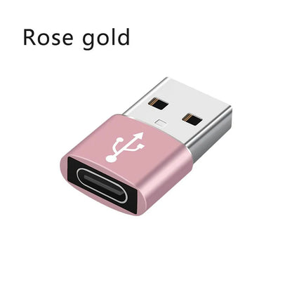 USB-A to USB-C 3.1 OTG Adapter – Fast Charging and Data Transfer
