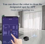 ABIR X8 Robot Vacuum Cleaner ,Laser System, Multiple Floors Maps
