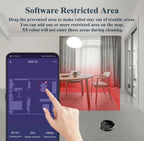 ABIR X8 Robot Vacuum Cleaner ,Laser System, Multiple Floors Maps
