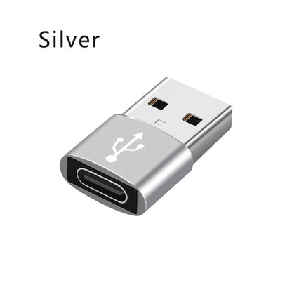 USB-A to USB-C 3.1 OTG Adapter – Fast Charging and Data Transfer