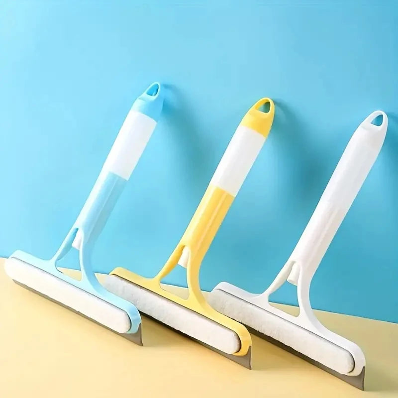Household multi-function glass cleaning mirror with watering