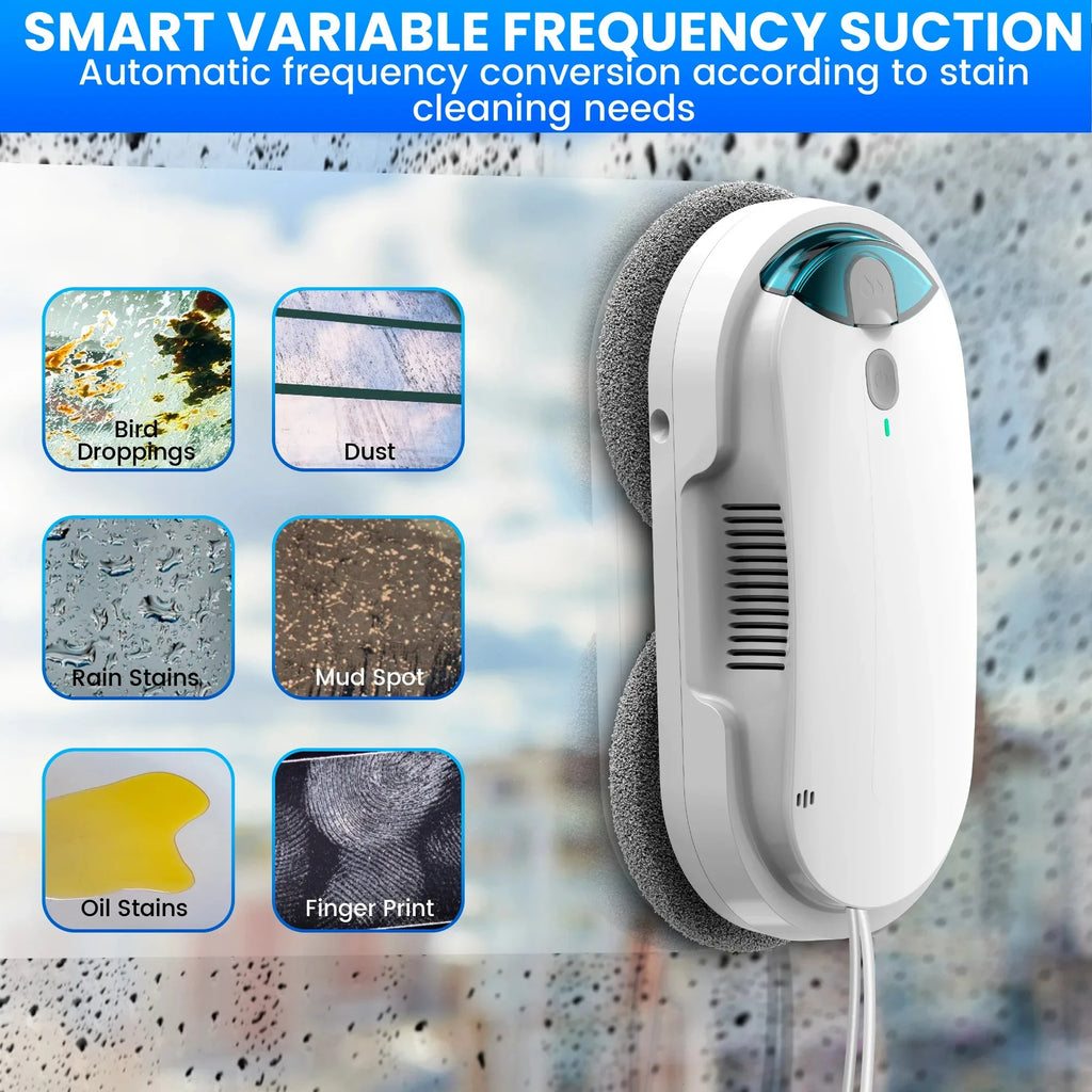 INSE Window Cleaning Robot Automatic Water Spray Function With Remote Control