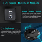 ABIR X8 Robot Vacuum Cleaner ,Laser System, Multiple Floors Maps