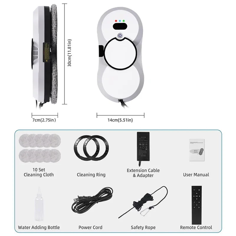 UPS System Robot Window Cleaner Vacuum Smart Home Appliance