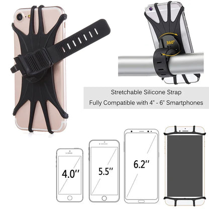 Support téléphone 360° pour poussette – Compatible iPhone et GPS
