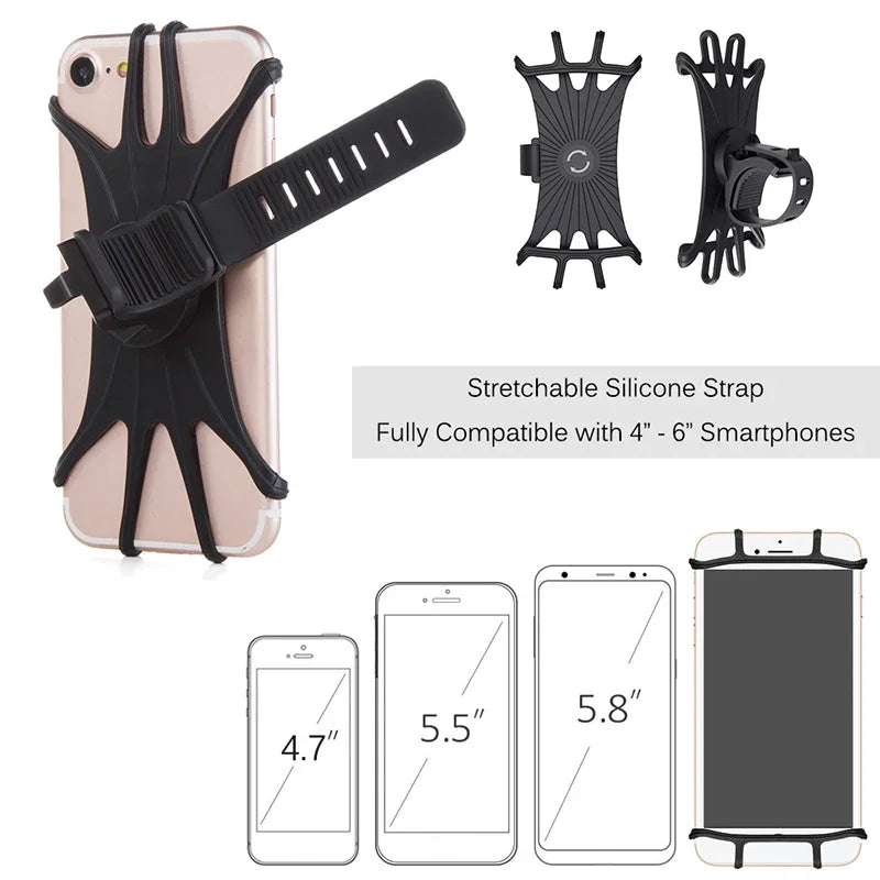 Support téléphone 360° pour poussette – Compatible iPhone et GPS