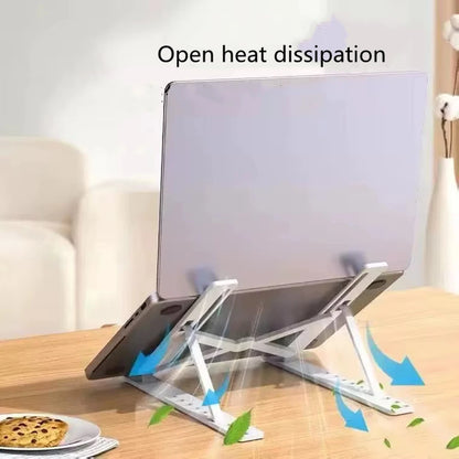 Support pliable ergonomique pour ordinateur portable et tablette