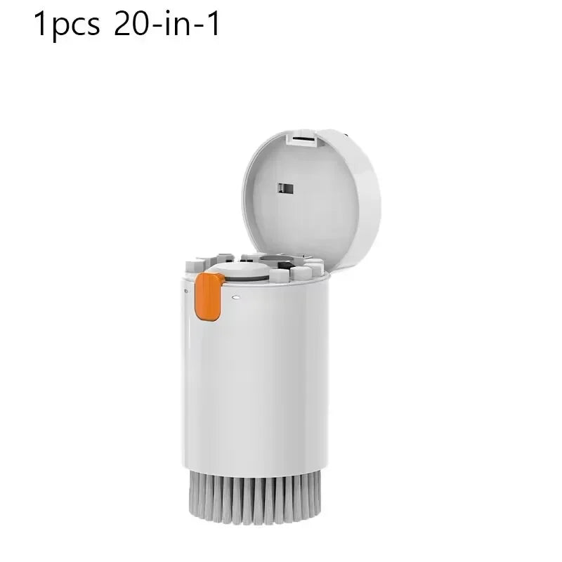 Kit de nettoyage 20 en 1 – Écouteurs, clavier, écran – Brosse et extracteur de touches