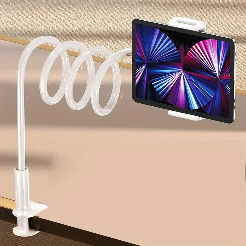 Support paresseux à base spirale pour téléphone et tablette (iPad, Galaxy Tab…)