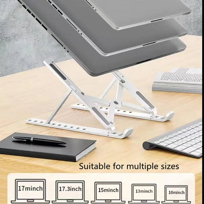 Support pliable ergonomique pour ordinateur portable et tablette