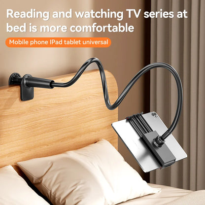 Support paresseux à base spirale pour téléphone et tablette (iPad, Galaxy Tab…)