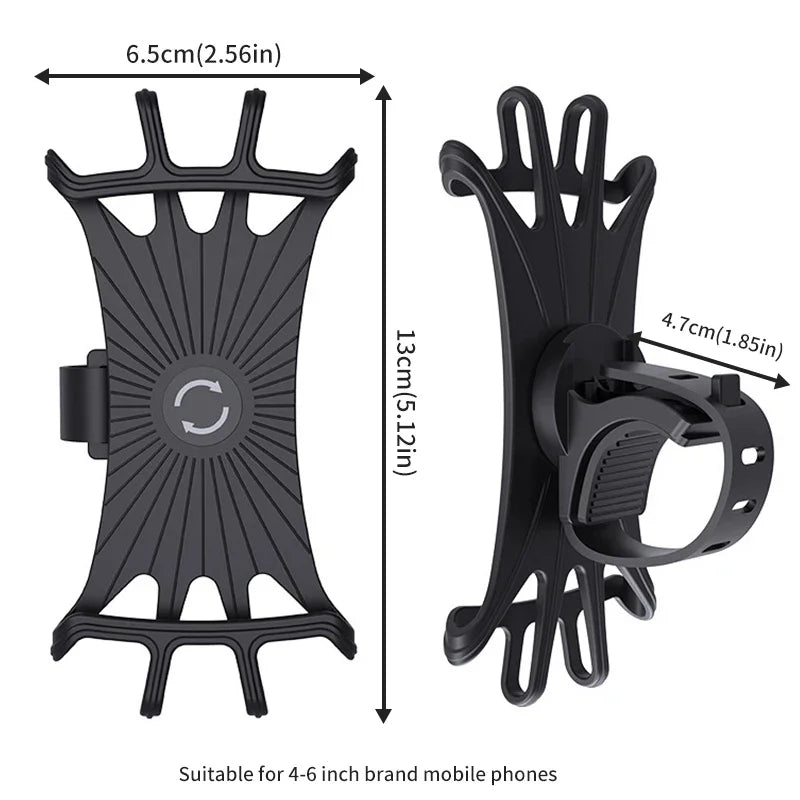 Support téléphone 360° pour poussette – Compatible iPhone et GPS