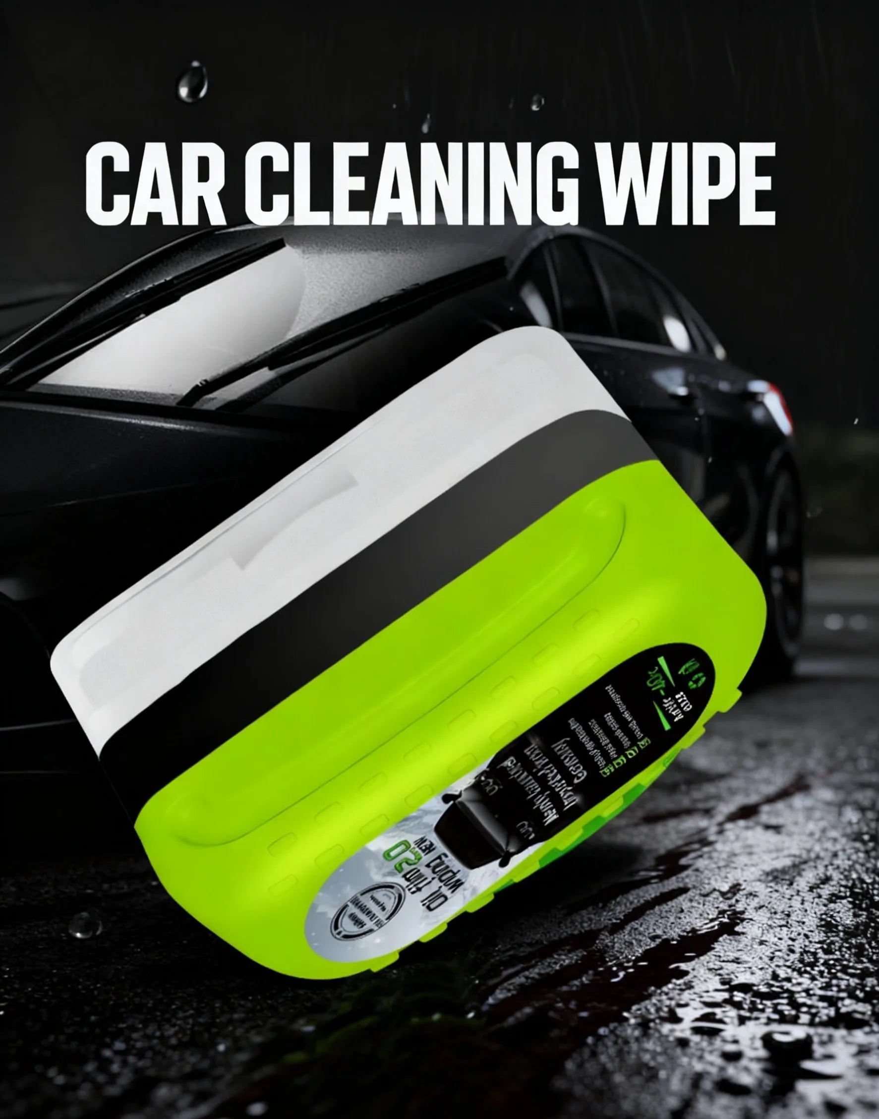 Automotive Oil Film Cleaning Brush, Car Glass Oil Film Cleaner, Window oil film Cleaner