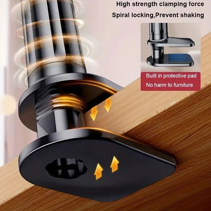 Support paresseux à base spirale pour téléphone et tablette (iPad, Galaxy Tab…)