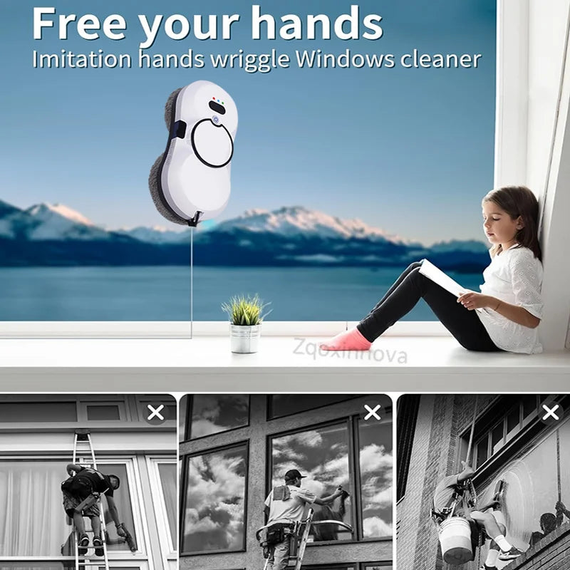 UPS System Robot Window Cleaner Vacuum Smart Home Appliance