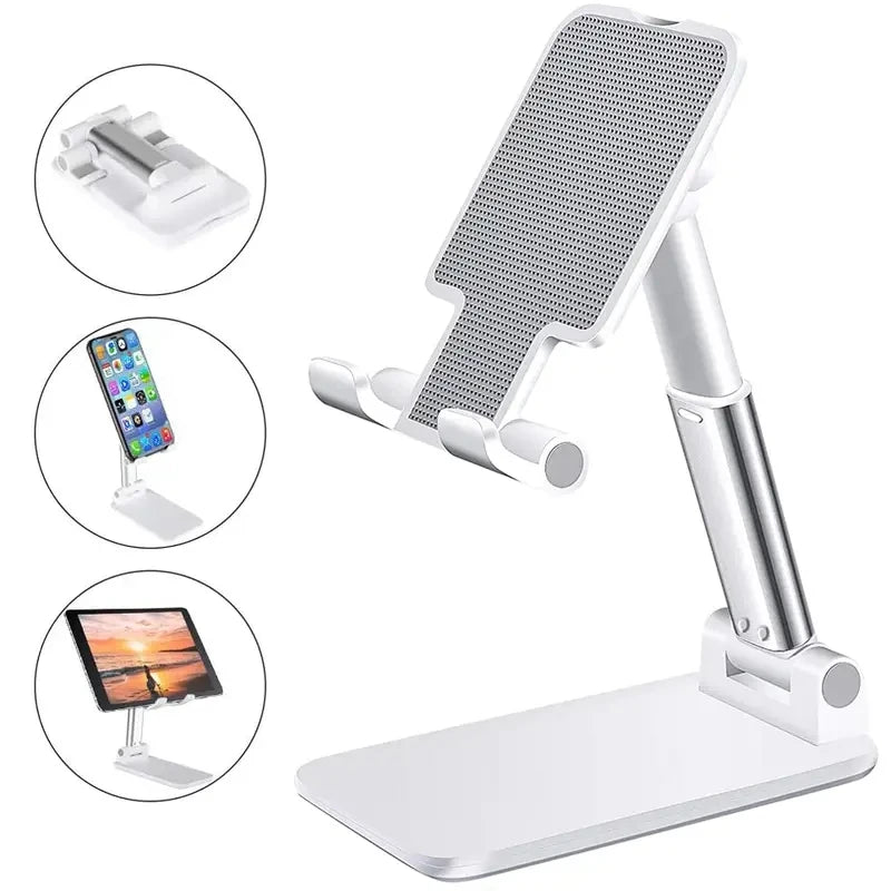 Support de bureau universel réglable pour téléphone et tablette
