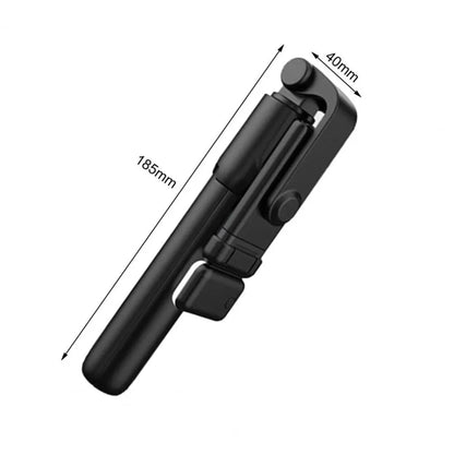 Perche à selfie Bluetooth avec télécommande, lumière fill et trépied extensible