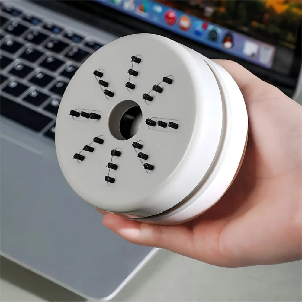 Desk Dust Vacuum with Clean Brush USB Charging for Home Office