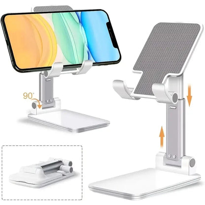 Support de bureau universel réglable pour téléphone et tablette