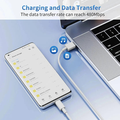 Câble USB-C 6A charge rapide – 1M à 14M – Compatible Samsung, PS5, caméra