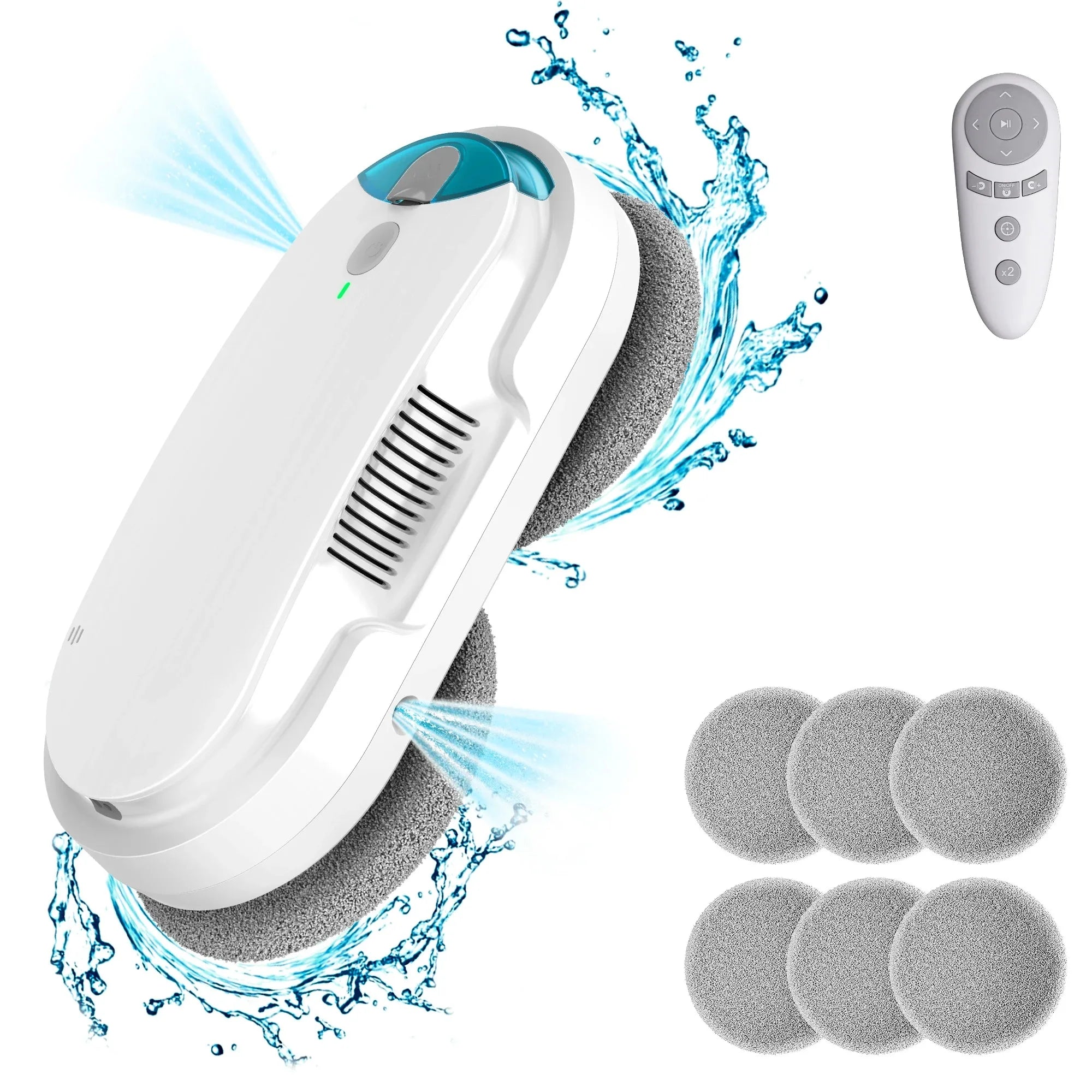 INSE Window Cleaning Robot Automatic Water Spray Function With Remote Control