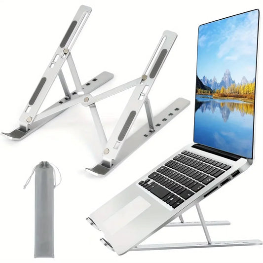 Support pliable ergonomique pour ordinateur portable et tablette