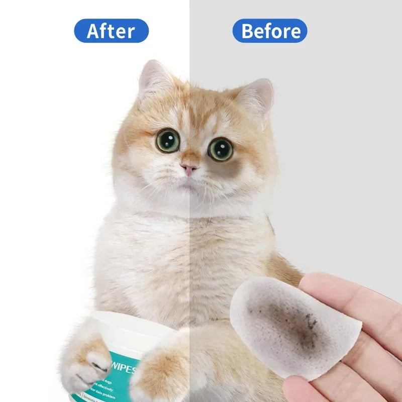 Pet Cleaning Products Eye Wipes To Remove Tear Marks